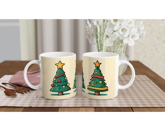 Niedliche Weihnachtsbaum Kaffeebecher - Lustige Weihnachtsgeschenke