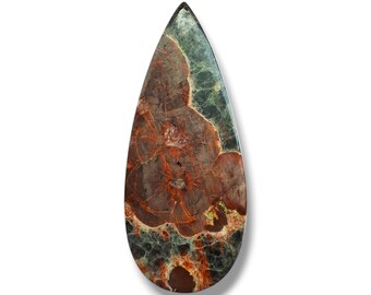 Beautiful Peanut Obsidian Cabochon Loose Gemstone Pear  Shape Size 35x15x5 MM Designer Peanut Obsidian Gemstone Use For Jewelry Pendant