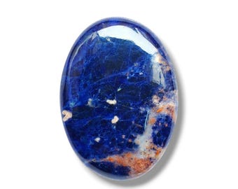 Wonderful Blue Sodalite Cabochon Gemstone Oval Shape Size 29x21x5 MM Amazing Sodalite Cabochon Wholesaler gemstone Gift For Her Jewelry
