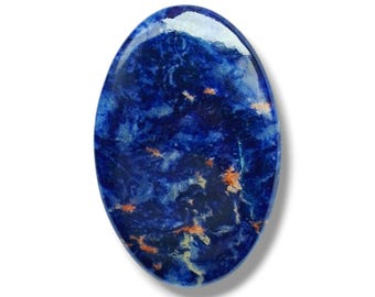 Best Blue Sodalite Cabochon Gemstone Oval Shape Size 42xx27x5 MM Amazing Sodalite Cabochon Wholesaler gemstone Gift For Her Jewelry
