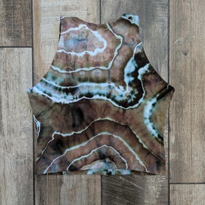 Tie Dye Geode Crop Top (Small-Xlarge) image 2