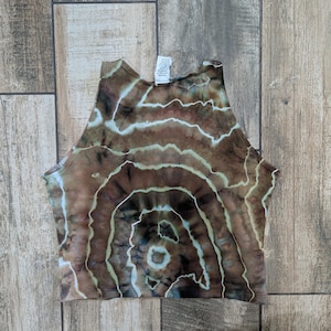 Tie Dye Geode Crop Top (Small-Xlarge) image 4