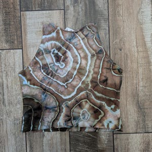 Tie Dye Geode Crop Top (Small-Xlarge) image 6