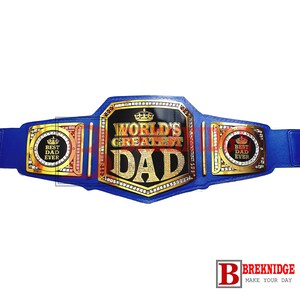 World Greatest Dad Wrestling Fan Birthday Gift Fathers Day