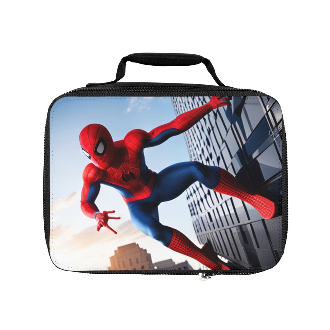 Spiderman Lunch Bag Etsy