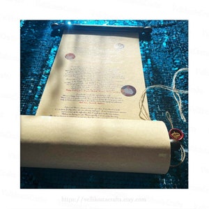 Rollo de papel personalizado Carta de amor Varillas de madera enrolladas reales Votos matrimoniales antiguos Recuerdo de verso de papiro Compromiso Aniversario Tarjeta de felicitación Regalo