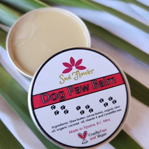 Vegan Natural Dog Paw Balm