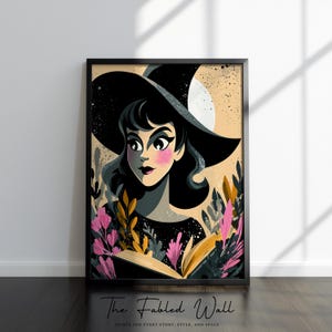Witchlight & Wild Petals Art Print: Gothic Floral Decor (Digital Download)