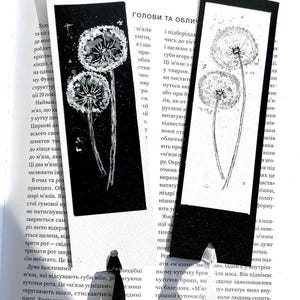 2 segnalibri natura acquerellati. Set di segnalibri retrò dipinti a mano originali. Accessori per libri regalo