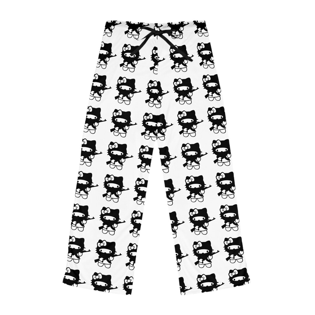 Women's Pajama Pants Hello Kitty Etsy