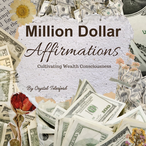 Million Dollar Affirmations eBook - 30-Day Guide to Wealth Mindset & Personal Growth - Digital Download - Goodnotes