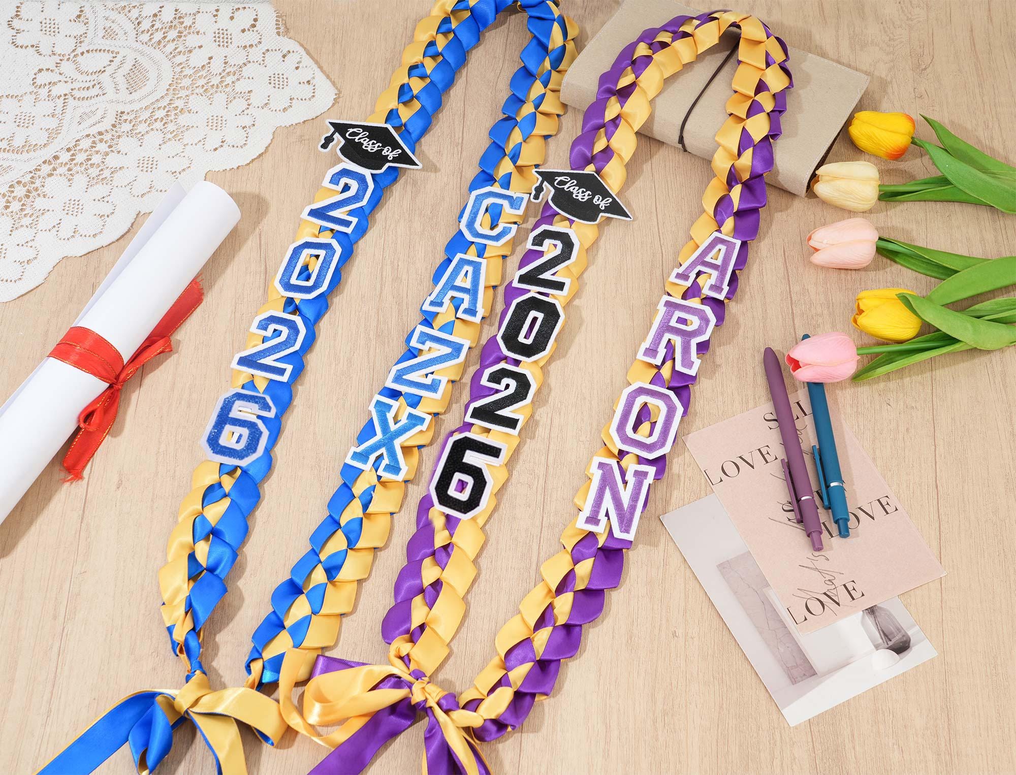 Custom 2026 Graduation Ribbon Lei: Personalized Senior Gift - Etsy
