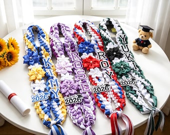 Guirnalda de graduación personalizada, corona de la promoción de 2026, regalo con nombre personalizado
