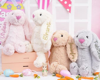 Carters Sweet Baby Plush Pink Bunny Rabbit Satin Toy Rattle Lovey Soft Embroidered Flowers Gingham Ear Lining Pleated Edging Bows Etsy Australia