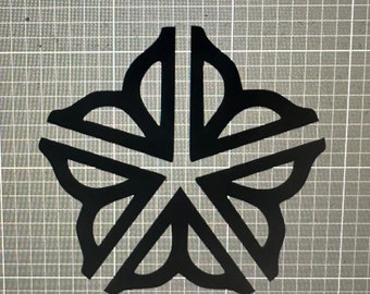 Rochester NY flower decal