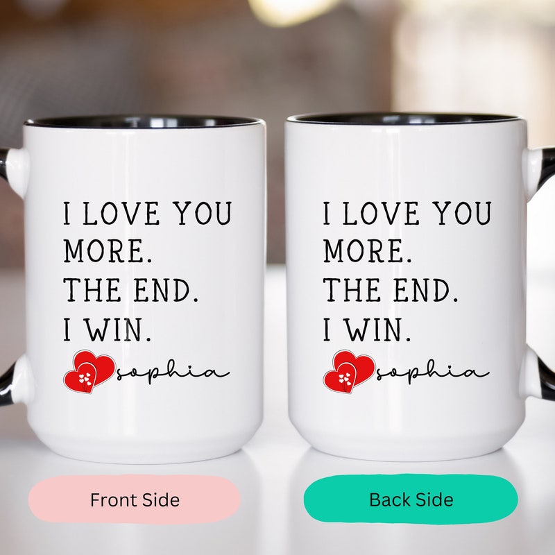 I Love You Mug - Etsy
