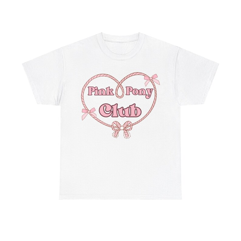 T-shirt Chappell Roan Pink Pony Club – Oversize Unisex Bianca