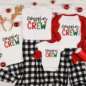 Christmas Cousin Crew Shirt, Christmas Cousin Tee, Family Matching Cousin Crew Tshirt, Christmas Cousin Party, Christmas Gift, Cousin Crew