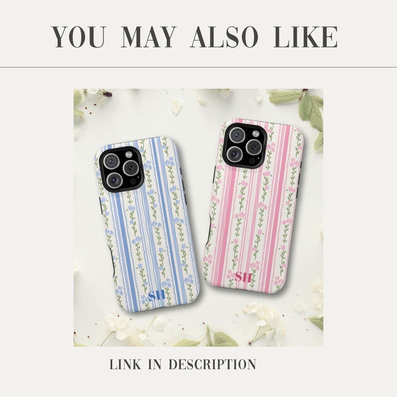 Gestreifte Airpods-Hülle Airpods 4 Hülle Modernes Design Tech Accessoire Geschenke für Teenager Mädchen Adrette Drahtlose Halter Benutzerdefinierter Name Monogramm Geschenk Bild 17