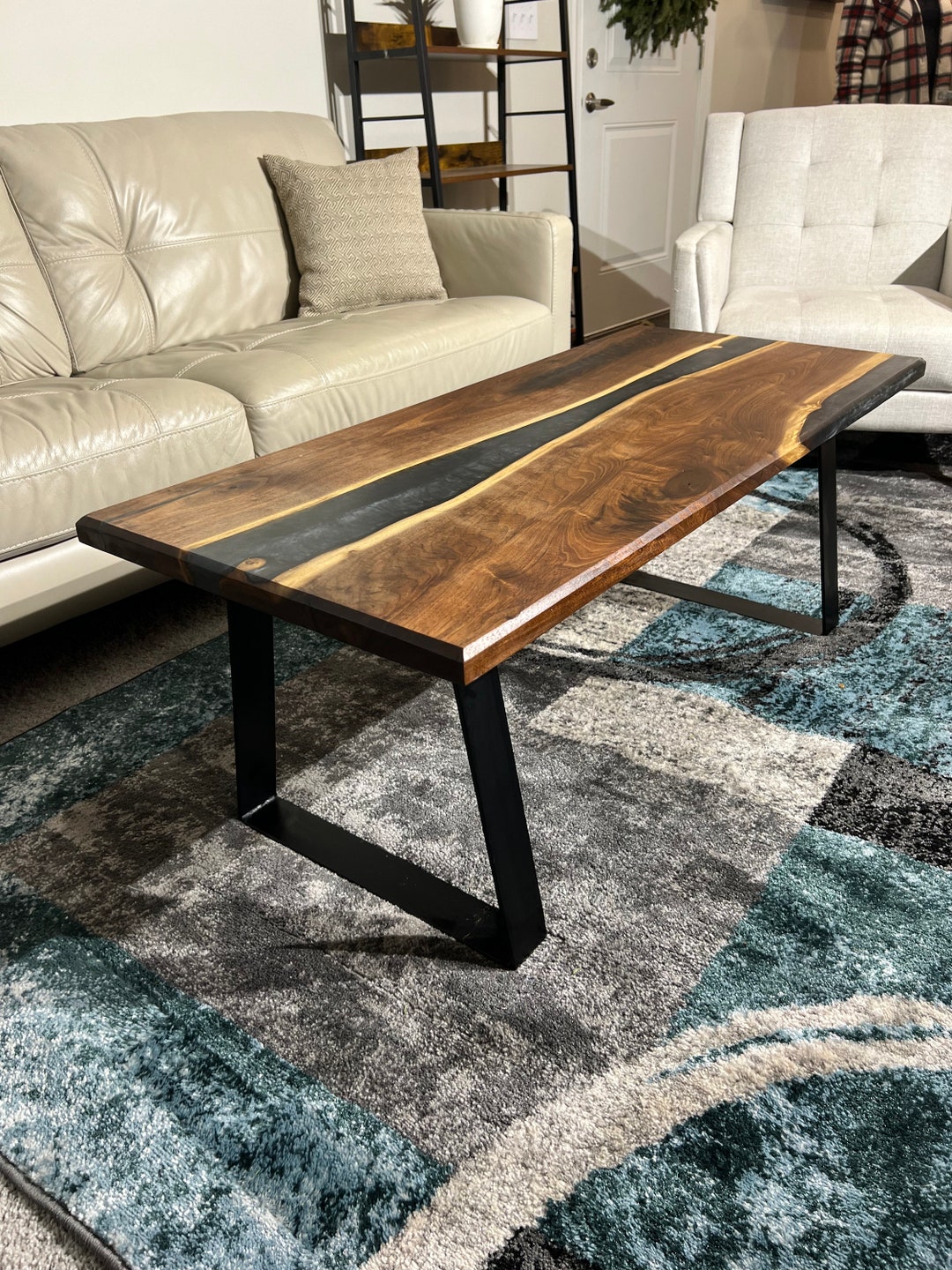 Walnut Coffee Table - Etsy