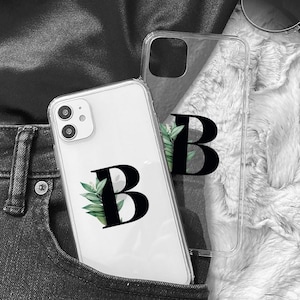 Monogram case for Huawei Mate 10 lite 20 pro 30, custom initials phone cover for Huawei Nova 10 P Smart P8 P10 P20 P30 P 40 P 50