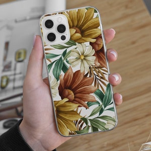 Flower case for Redmi Note 12 pro 13 11 11S 10 9, autumn plant phone cover for Xiaomi 11 lite Mi 10T 9 12T 13T 12X, K70 pro