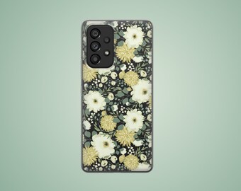 Flowers case for Google Pixel 7a 6a 8 pro 8a 7 6 5, peony phone cover for OnePlus Nord N10 CE 2 2 2T 12R 12 11 10T 9 pro