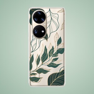 Plant case for Honor View 10 X6A X7 6C 6X, Magic 4 pro 5 6 lite, gold leaves phone cover for Honor 10 20 200 50 70