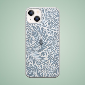 Blue leaves phone case for Motorola Moto G31 G5, Nothing phone 2a, Sony Xperia Pro-I 10 IV 10 III, LG G7 ThinQ Q6 K20 K22 K40 K50s K61