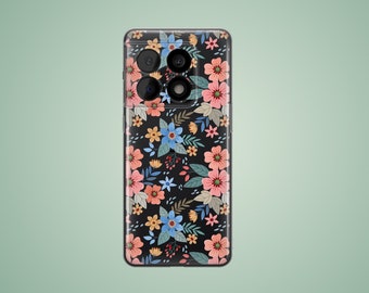 Flower case for OnePlus Nord N10 5G CE 3 2T 12R 11 10T 10 pro 9 7T, floral phone cover for Google Pixel 7a 8 pro 8a 6a 6 5 4a