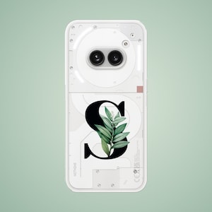 Initals phone case for Nothing phone 2a, Huawei P20 lite P10 plus P30 P40 P50 pro, Motorola Moto Edge 50, Sony Xperia 10 III IV VI 1 5