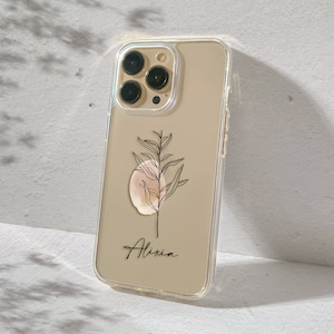 Custom name case for Oppo Find X5 pro X3 nero Reno 8 10 11 A95 A94 A72, personalized monogram phone cover for Google Pixel 6a 7a 8a 6 7 8