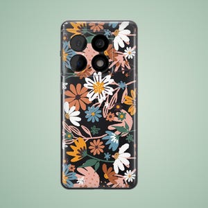 Vintage flowers case for Nokia C20 X30 G60 C10 X20, Nothing phone 3a 2a, Motorola Moto Edge 50 ultra, Sony Xperia 1 VII 10 VI IV
