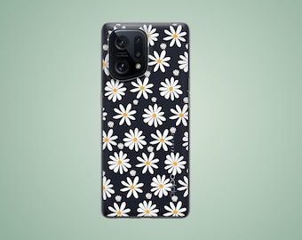 Flower case for Samsung A55 A35 A71 A25, Galaxy Note 20 10 plus, daisy phone cover Galaxy S24 S23 ultra S22 FE S21 S20