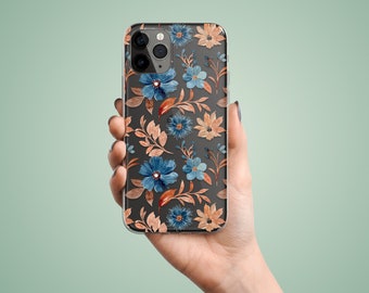 Flower case for Google Pixel 9 pro 8a 8 7a 6a 7, elegant autumn plant phone case for OnePlus Nord 4 3 2T N10 CE lite 12R 12 11 Ace 3