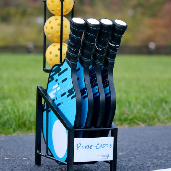 Pickleball Paddle Organizing Rack Etsy