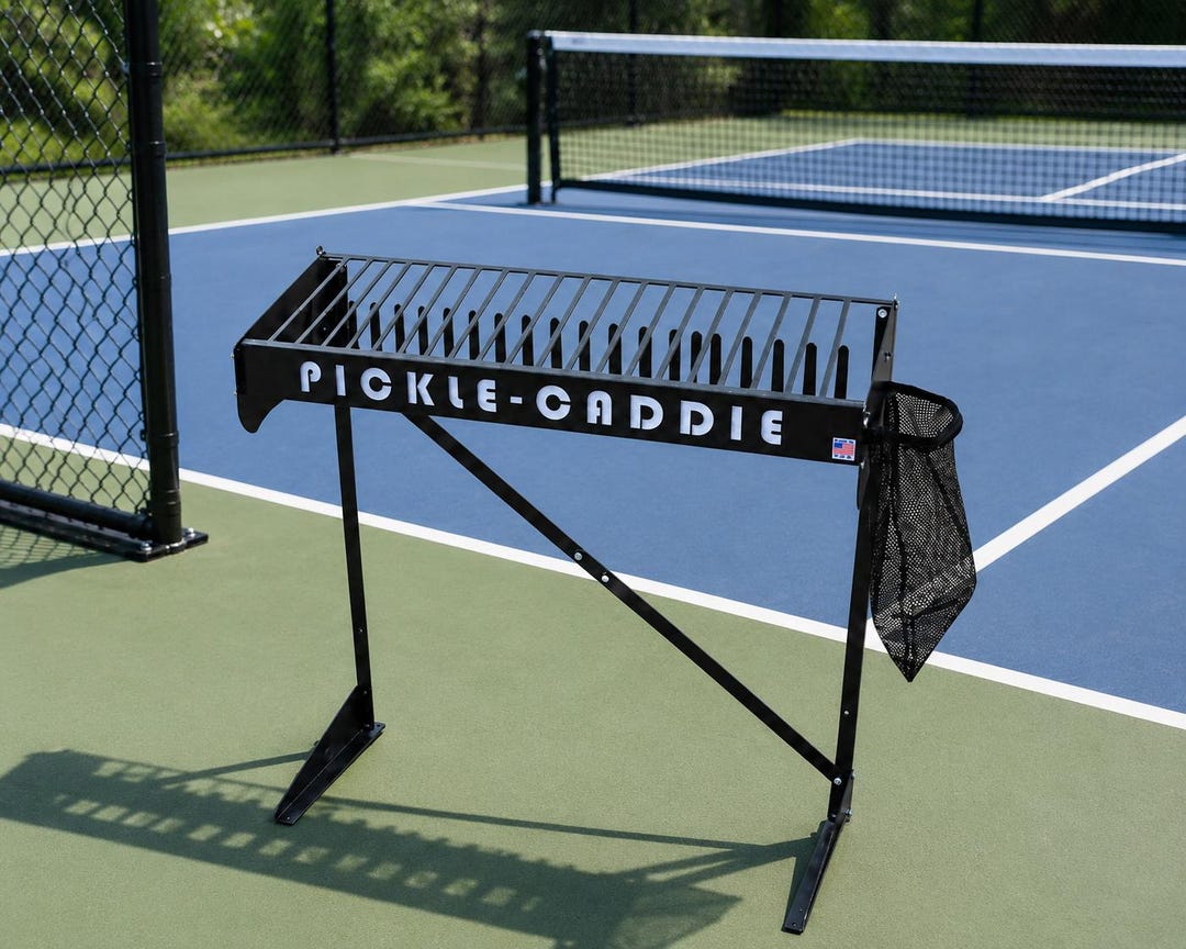 Pickleball Racket Storage Pickleball Rack Rotator Next up Pickle-caddie Dream-co Paddle and Ball ...