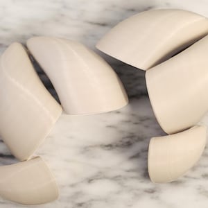 3D Printed Hollow Hooves for Cosplay, Fursuits, Ren Faire, and Anime Costumes – Lightweight Costume Accessories