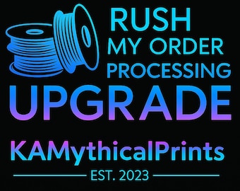 Rush My Order Add-On | Processing Time Upgrade (Does NOT Upgrade Shipping) for Wearable Cosplay Items | No Physical Item
