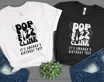 Camiseta de viaje de cumpleaños, camiseta de cumpleañera, camisetas de cumpleaños grupales, camiseta de viaje de chicas, camiseta de escuadrón de cumpleaños, camiseta de viaje de cumpleaños personalizada
