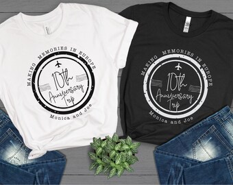 Hochzeit Jahrestag Reise Shirt, es ist unser Jubiläum Paar Shirt, Paar Jubiläum Shirt, Jubiläum Vibes, Hochzeitsgeschenk für Paar
