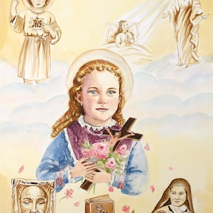 St. Therese of Lisieux .  st. Therese of the little flower
