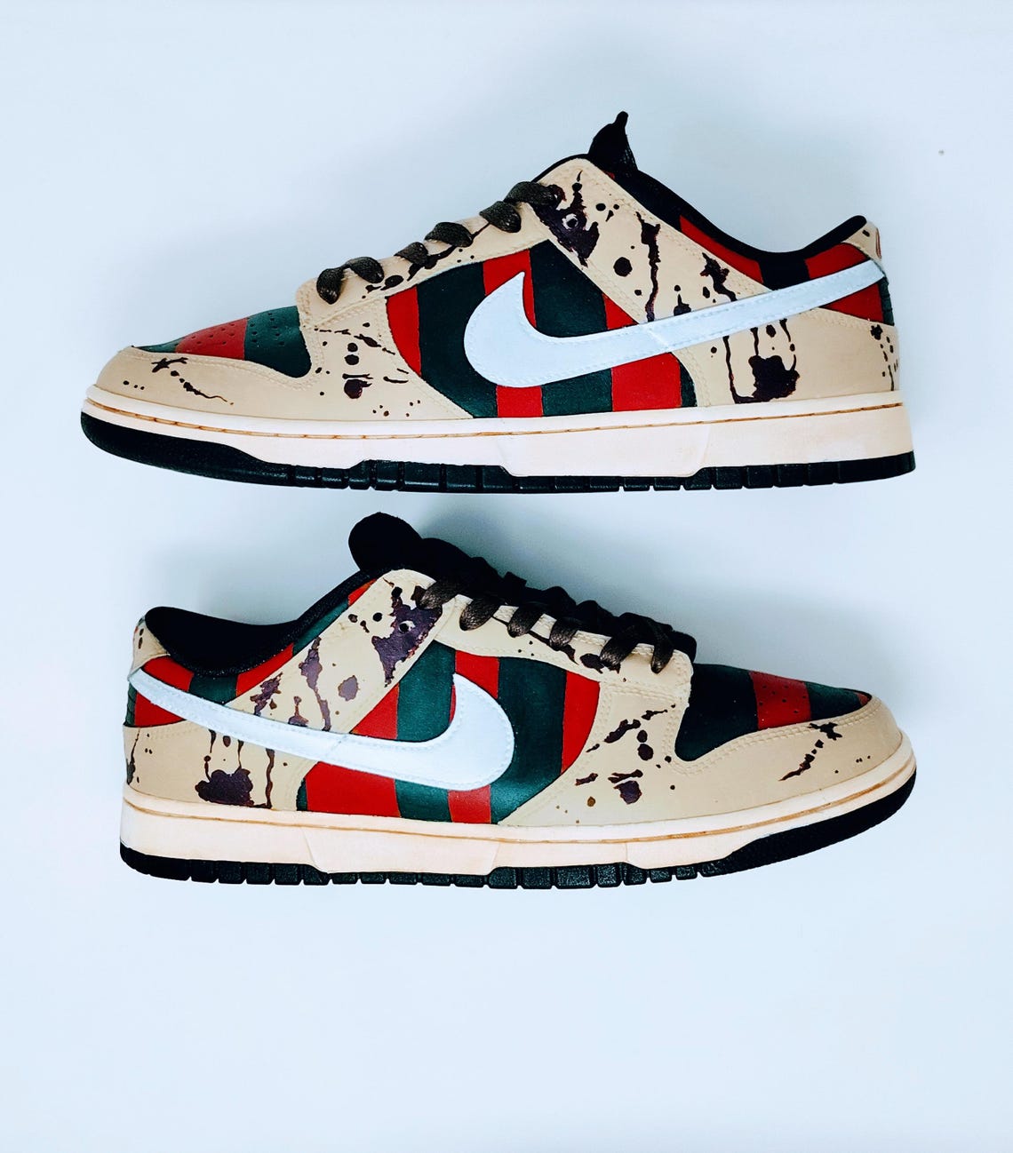 nike air jordan 1 freddy krueger custom