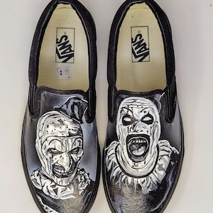 Custom Horror Movie Shoes, Vans, Made to Order, Personalized Gift, Custom Shoes
