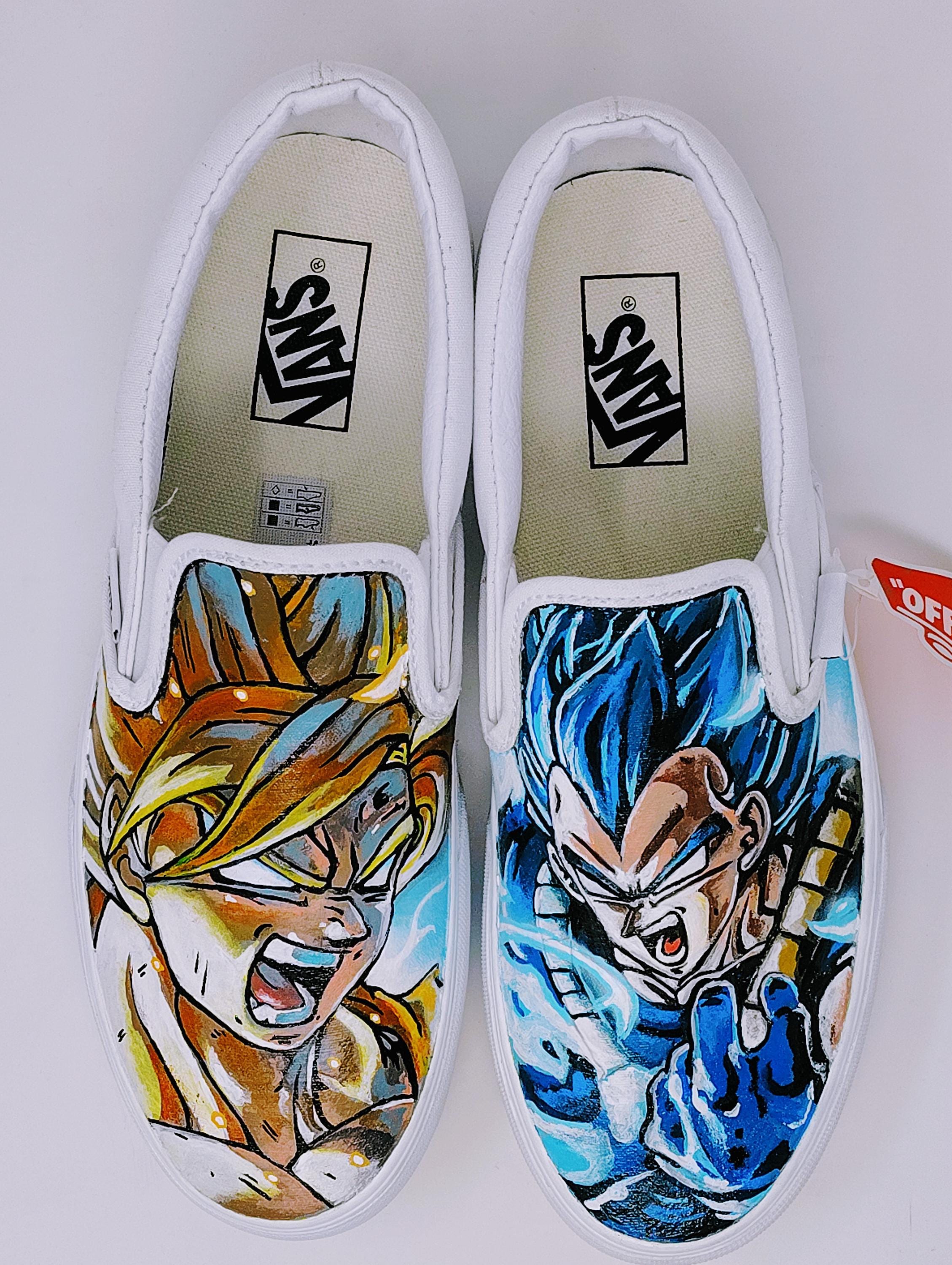 Painted Shoes Dragon Ball