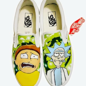 Custom Hand-Painted Vans Shoes: Made to Order