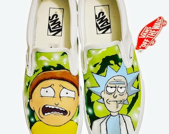 Custom Vans Shoes, Made to Order, Handmade Gift, Personalized Gift, Custom Shoes