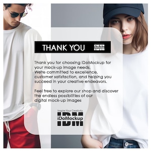 May include: Thank you for choosing iDoMockup for your mock-up image needs. We're committed to excellence, customer satisfaction, and helping you succeed in your creative endeavors. Feel free to explore our shop and discover the endless possibilities of our digital mock-up images. Inspire Your Creativity iDoMockup IDM