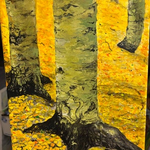 Fall Aspen trees