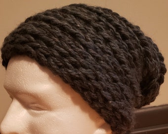 Slouch beanie or hipster hat